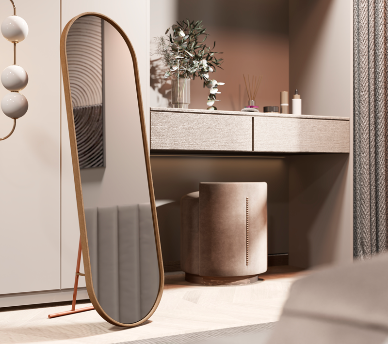 Dressing table | Alamanda Oval Mirror