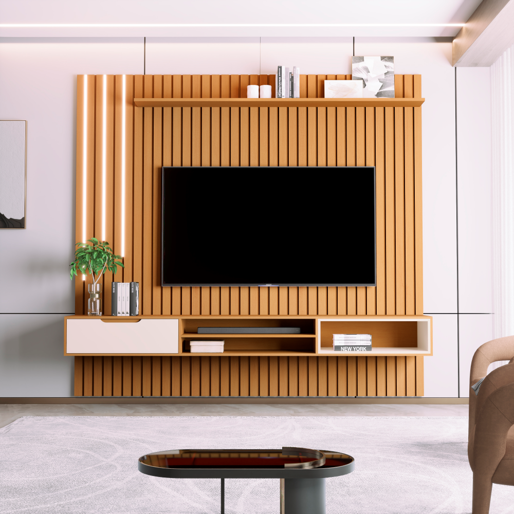 Tv stand slatted Tucumã - 2.3