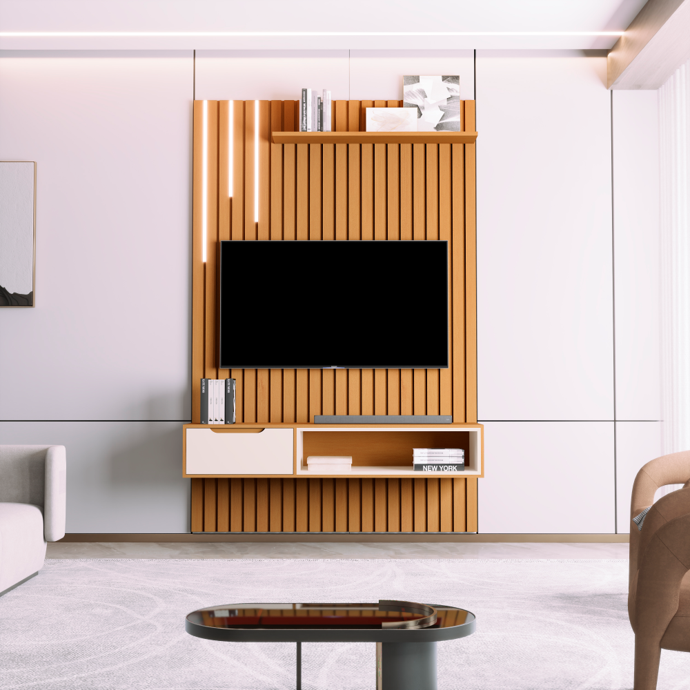 TV stand slatted Tucumã 1.4